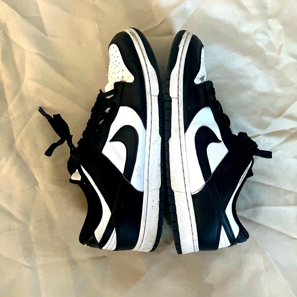 Nike Dunk Low Retro “Panda” sneakers, used with box Box, M13